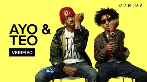 rolex ayo y teo lyrics|rolex ayo and teo clean.